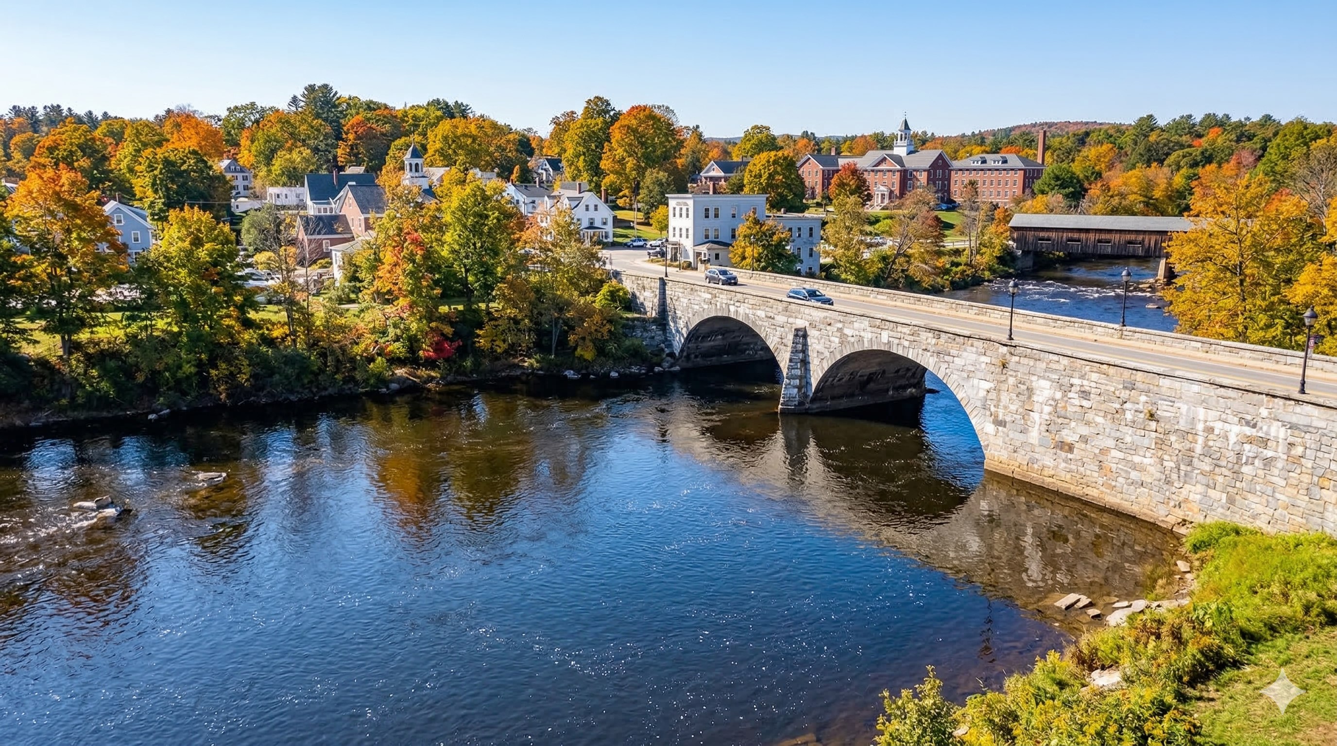 Bridge in Henniker New Hampshire